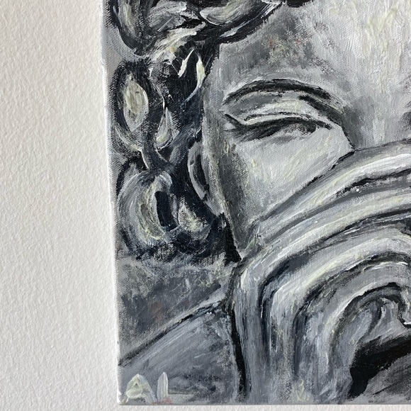 Original hand-painted Marilyn Monroe canvas art - Picture 2 of 5